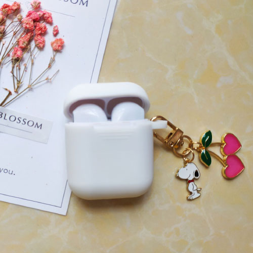 Cute Korean Silicone Case Accessories Bluetooth Earphone Cartoon