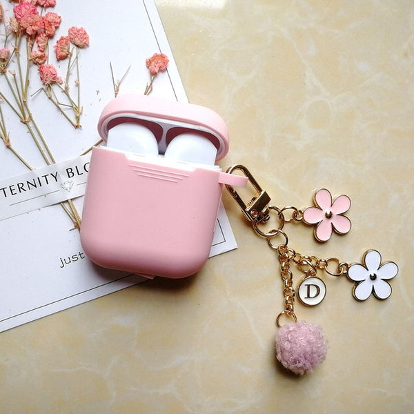 Cute Korean Silicone Case Accessories Bluetooth Earphone Cartoon