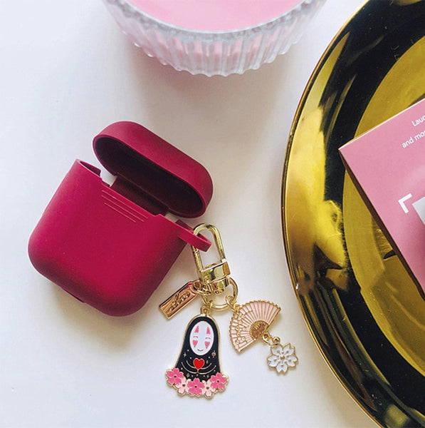 Cute Korean Silicone Case Accessories Bluetooth Earphone Cartoon