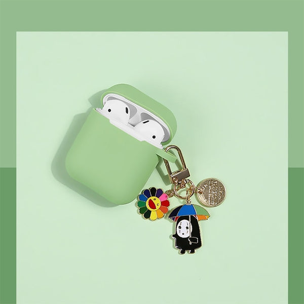 Cute Korean Silicone Case Accessories Bluetooth Earphone Cartoon