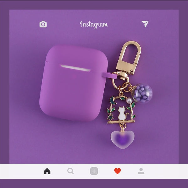 Cute Korean Silicone Case Accessories Bluetooth Earphone Cartoon