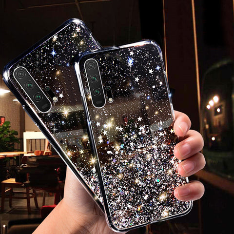 Glitter Star Phone Case For Huawei