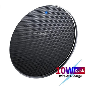 18W Qi Wireless Charger Receiver for iPhone & for Samsung