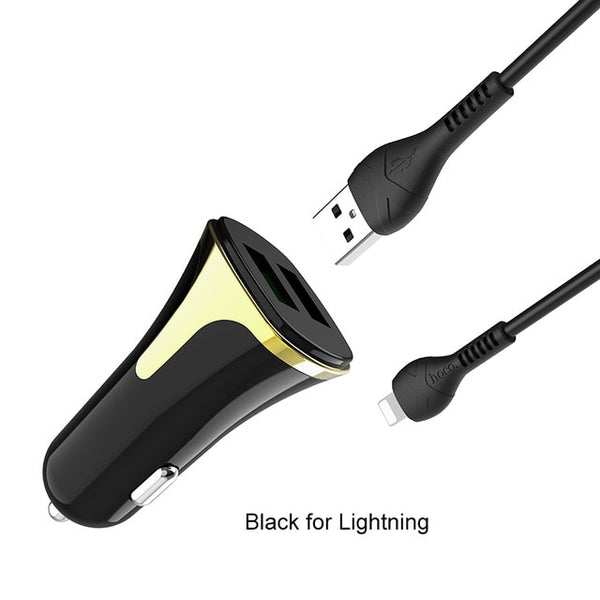 Car Fast Charger Quick Charge 3.0 3A for Samsung , Xiaomi & iphone