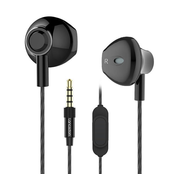 Music Hifi Earphones Wired Headset with Microphone