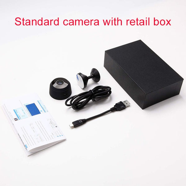 Mini Home Camera Security WiFi, Night Vision 1080 P Wireless Surveillance Camera