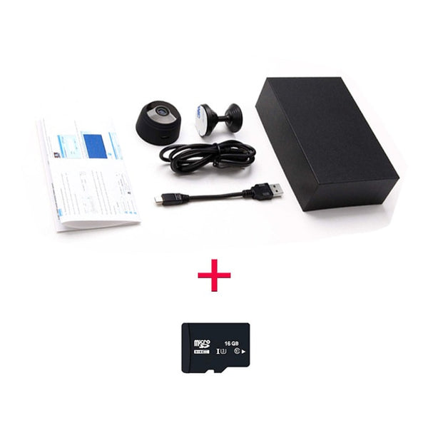 Mini Home Camera Security WiFi, Night Vision 1080 P Wireless Surveillance Camera