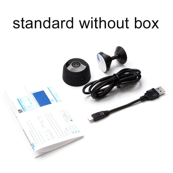 Mini Home Camera Security WiFi, Night Vision 1080 P Wireless Surveillance Camera