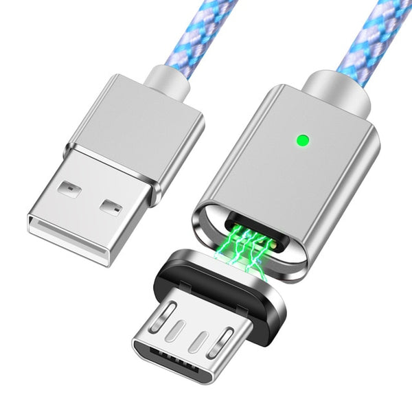 Magnetic Fast Charging Charger Cable For iphone & For Samsung