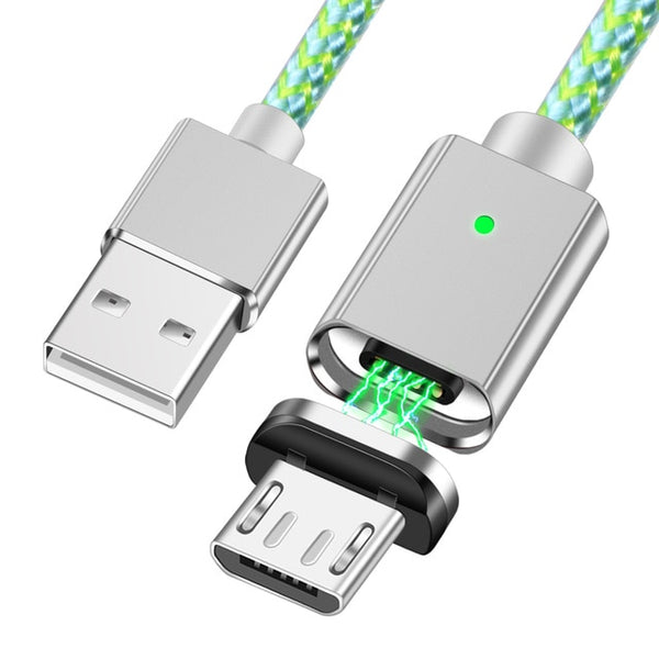 Magnetic Fast Charging Charger Cable For iphone & For Samsung