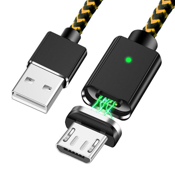 Magnetic Fast Charging Charger Cable For iphone & For Samsung