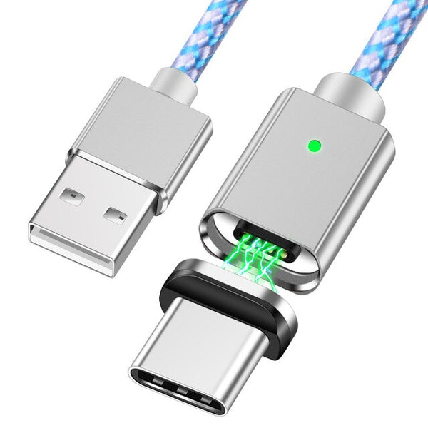 Magnetic Fast Charging Charger Cable For iphone & For Samsung