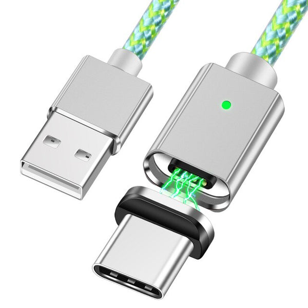 Magnetic Fast Charging Charger Cable For iphone & For Samsung