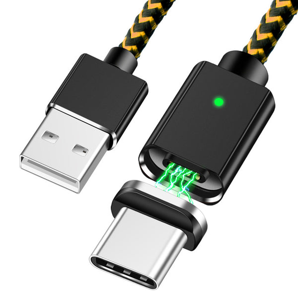 Magnetic Fast Charging Charger Cable For iphone & For Samsung