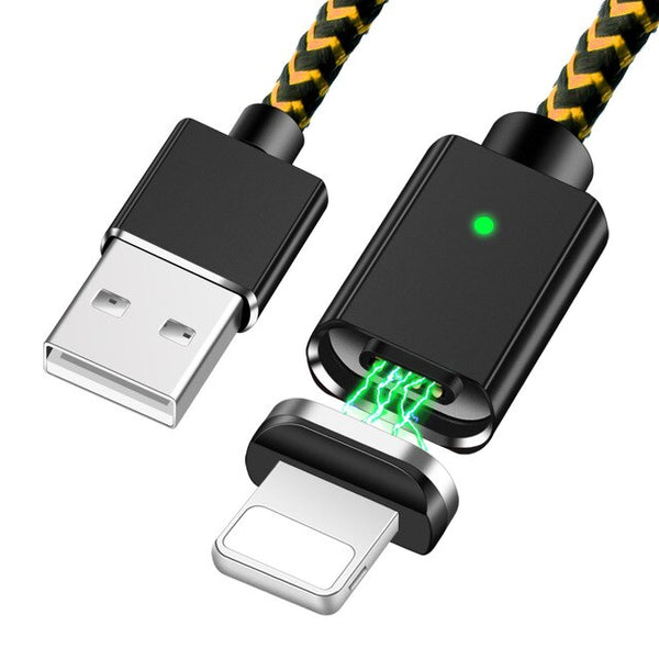 Magnetic Fast Charging Charger Cable For iphone & For Samsung