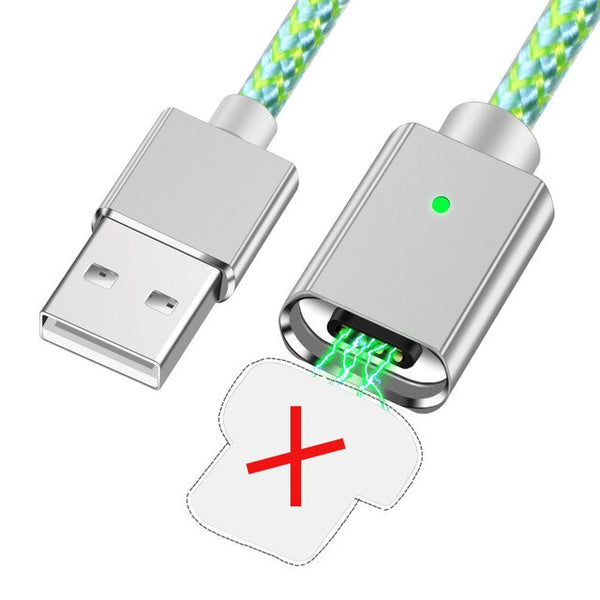 Magnetic Fast Charging Charger Cable For iphone & For Samsung