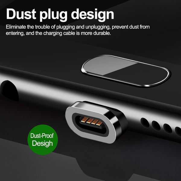 Magnetic Fast Charging Charger Cable For iphone & For Samsung