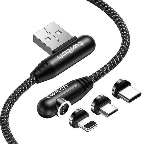 Magnetic Charger Micro USB Cable for iPhone & Xiaomi & Samsung