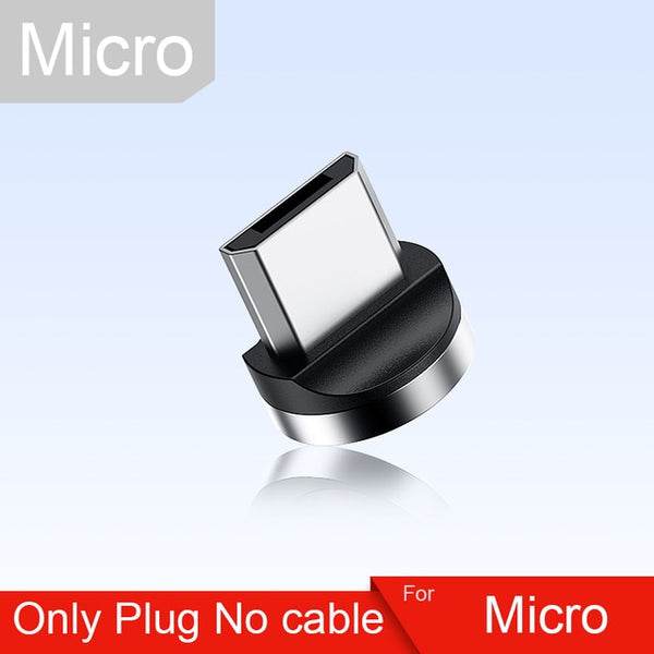 Magnetic Charger Micro USB Cable for iPhone & Xiaomi & Samsung