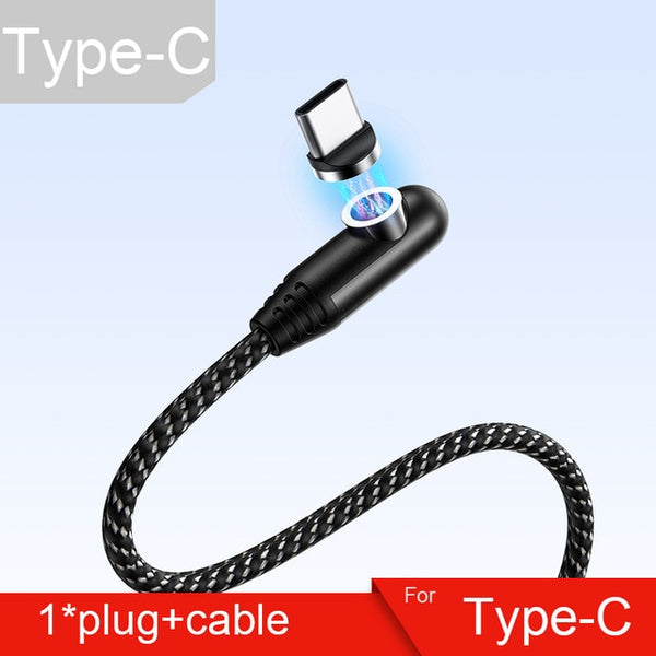 Magnetic Charger Micro USB Cable for iPhone & Xiaomi & Samsung