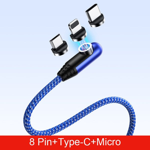 Magnetic Charger Micro USB Cable for iPhone & Xiaomi & Samsung