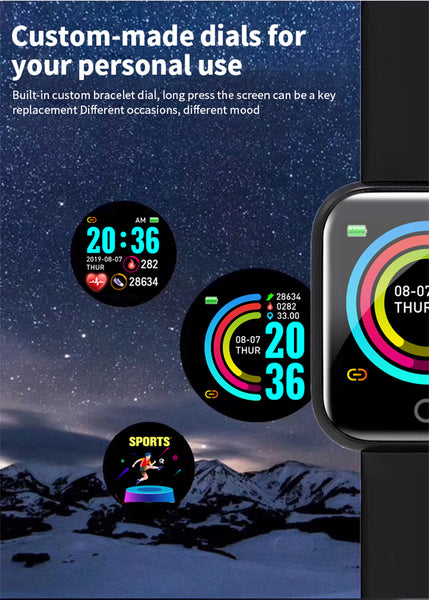 Bluetooth Smart Watch Men & Women Sports For Apple IOS Android
