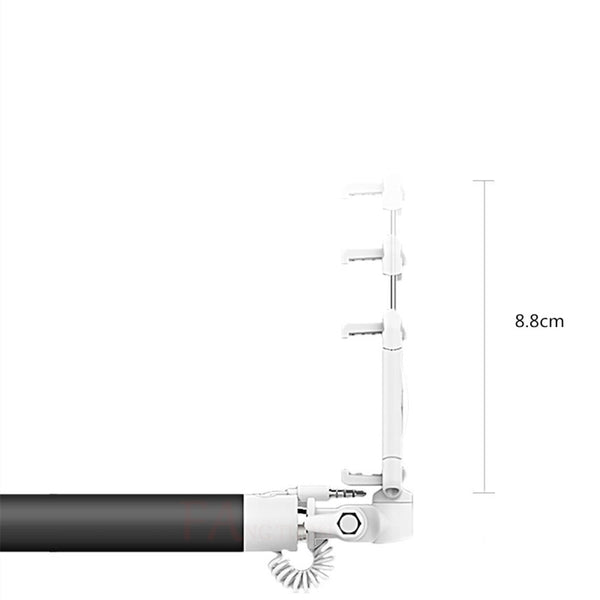 Universal Mini  new Selfie Stick  Foldable Tripod Mirror Wired