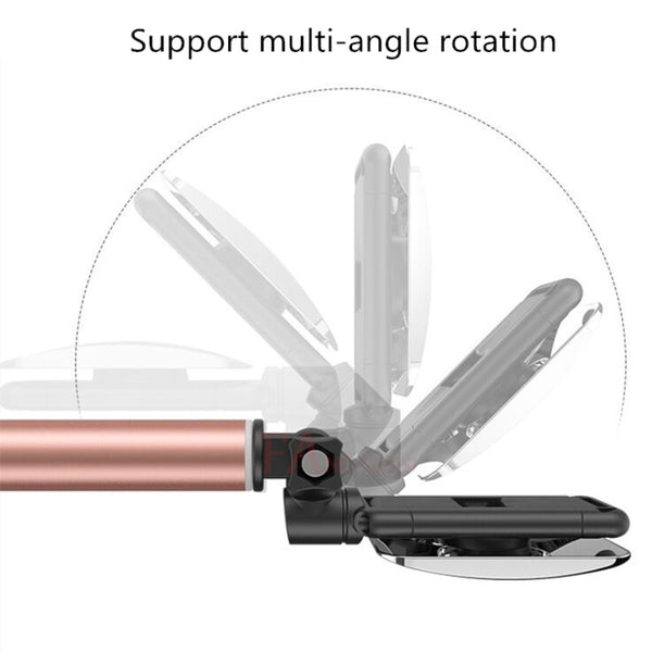 Handheld Tripod Wired Mini Selfie Stick Monopod for iPhone, Samsung, Huawei & Xiaomi