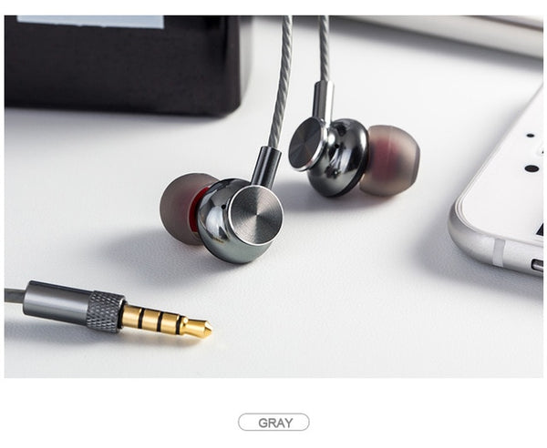 In Ear Earphones with Microphone Super Bass Stereo Hifi Earphone