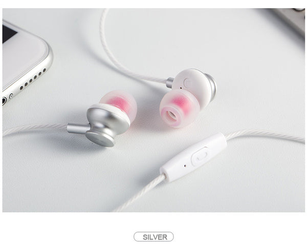 In Ear Earphones with Microphone Super Bass Stereo Hifi Earphone