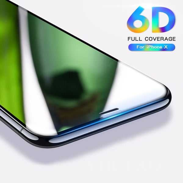 6D Full Cover Tempered Glass For iPhone