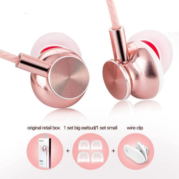 In Ear Earphones with Microphone Super Bass Stereo Hifi Earphone