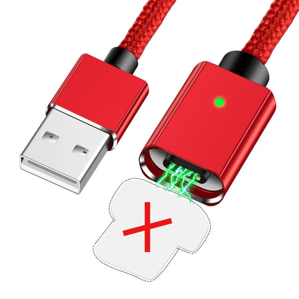 Magnetic 3A Fast Charging Data Cable USB