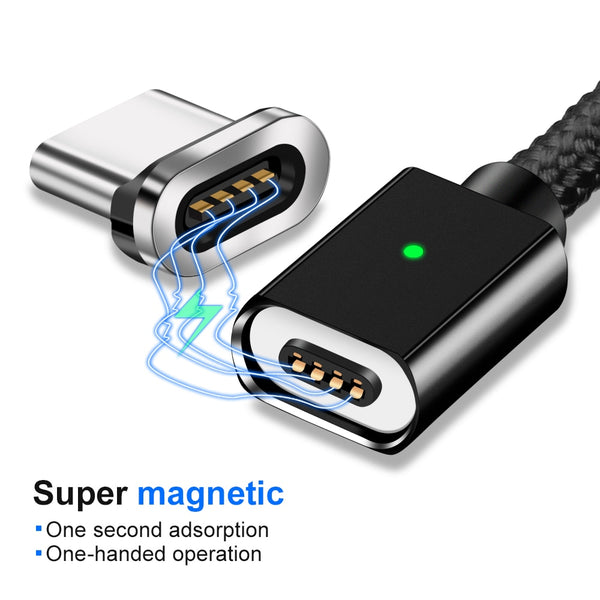 Magnetic 3A Fast Charging Data Cable USB