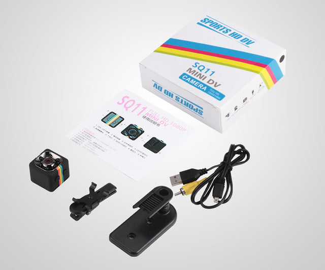 1080P Sensor Night Vision Camcorder Micro video Camera DVR DV