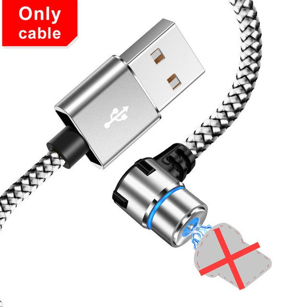Magnetic 90 Degree Micro USB for Iphone & Xiaomi & For Samsung