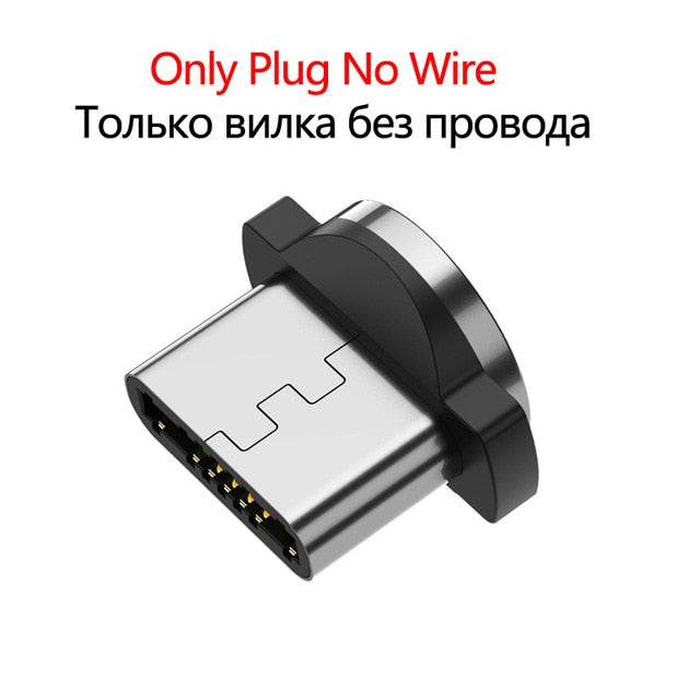 LED Magnetic USB Cable For Samsung Xiaomi For iPhone