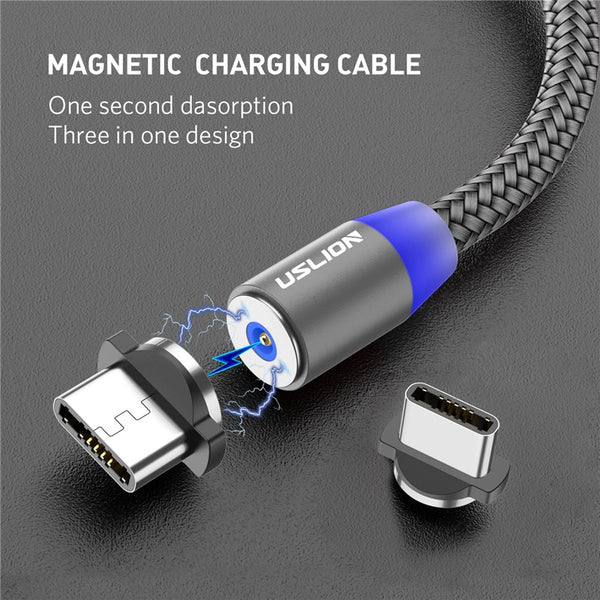 Magnetic USB Cable Fast Charging
