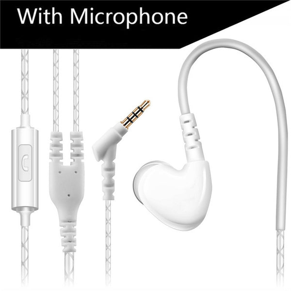 BASS Sport Earbuds Stereo In Ear Running Earphones HiFi Earbud