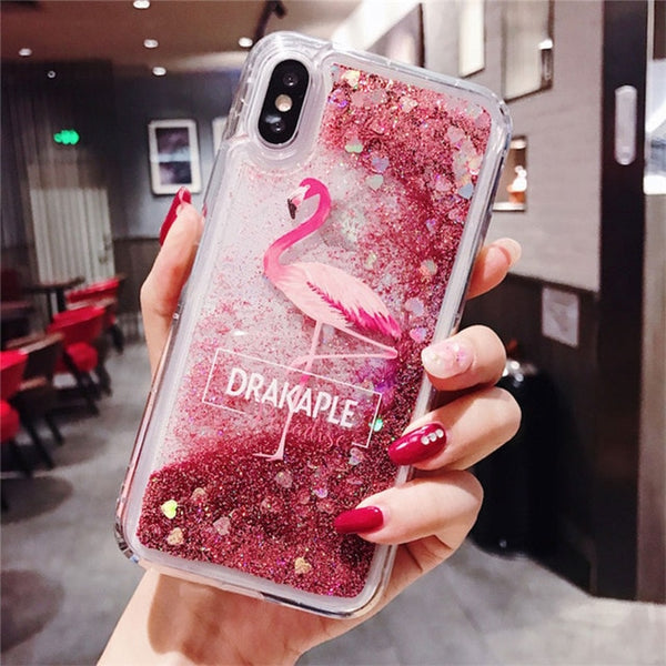 Liquid Glitter Quicksand Case Cover For Samsung