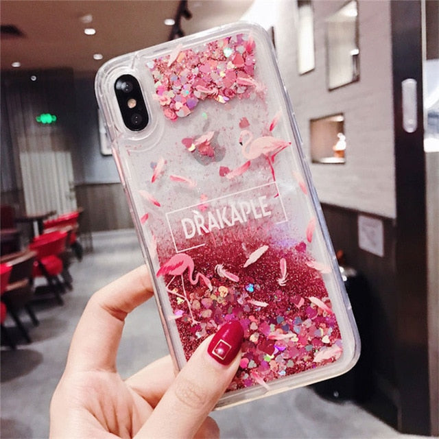 Liquid Glitter Quicksand Case Cover For Samsung