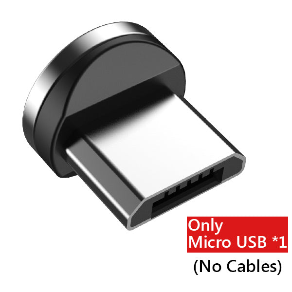 3 in 1 Fast Magnet Charge Cable LED Lighting 8 Pin Micro