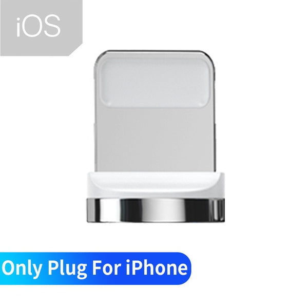 Magnetic Micro USB Cable Fast Charging For iPhone & Samsung