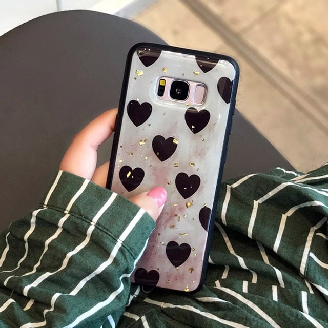 Multi-Color Grid Phone Case For Samsung
